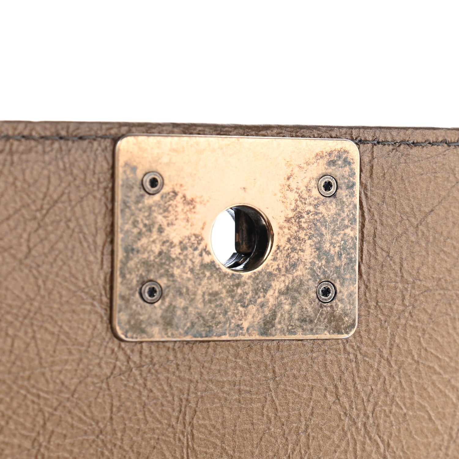 Chanel Metallic Crumpled Calfskin Quilted Gripoix Medium Boy Flap Bronze 10 of 10