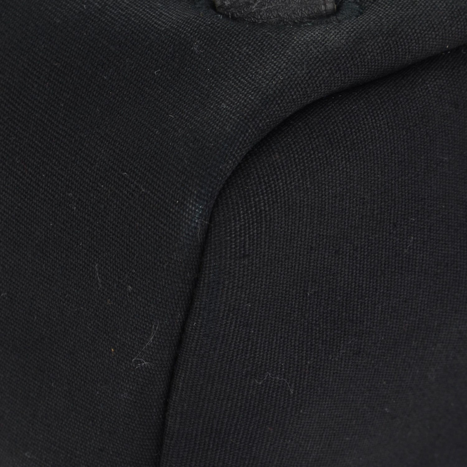 Hermes Toile Vache Calfskin Herbag 30 PM Backpack Black 6 of 10
