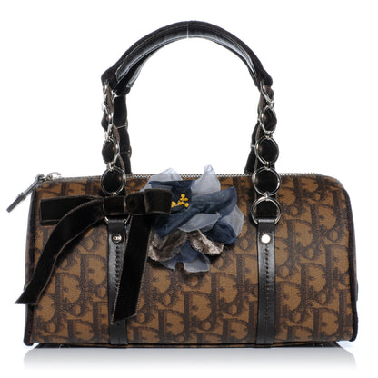 Christian Dior Monogram Trotter Romantique Boston Bag Brown 1 of 7