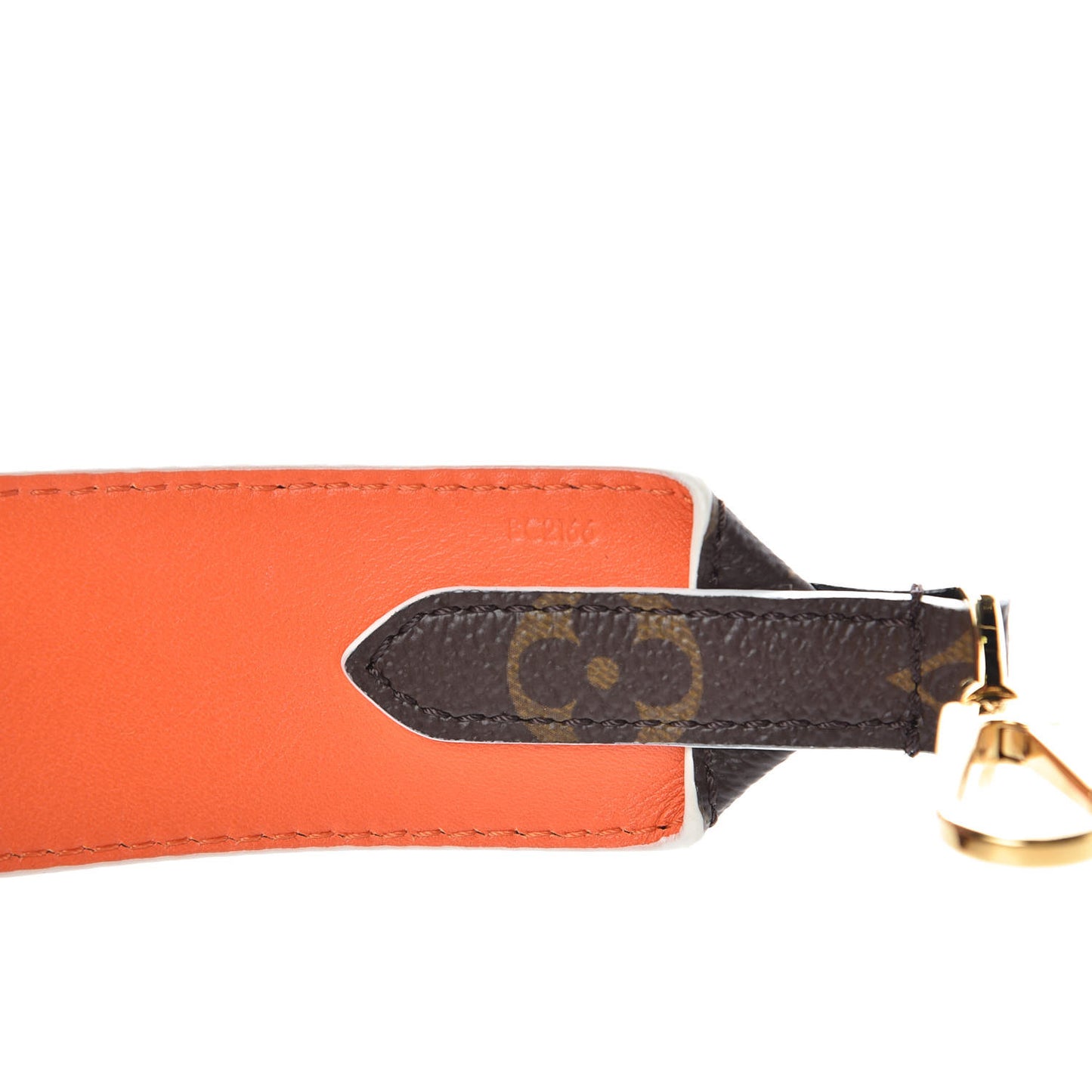 Monogram Bandouliere Shoulder Strap Orange