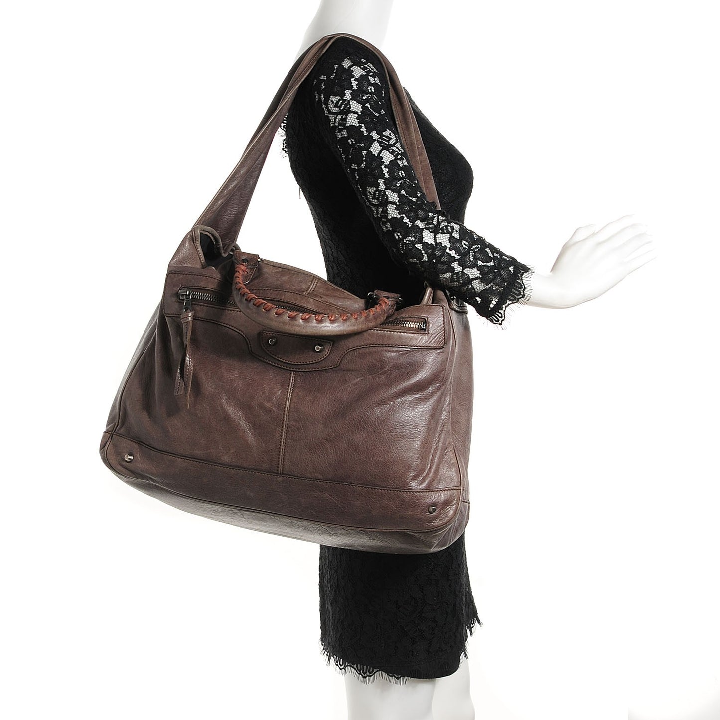 Agneau Mens Bridge Bag Brown