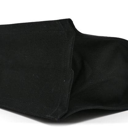 Saint Laurent Linen Calfskin Rive Gauche Tote Black 10 of 10