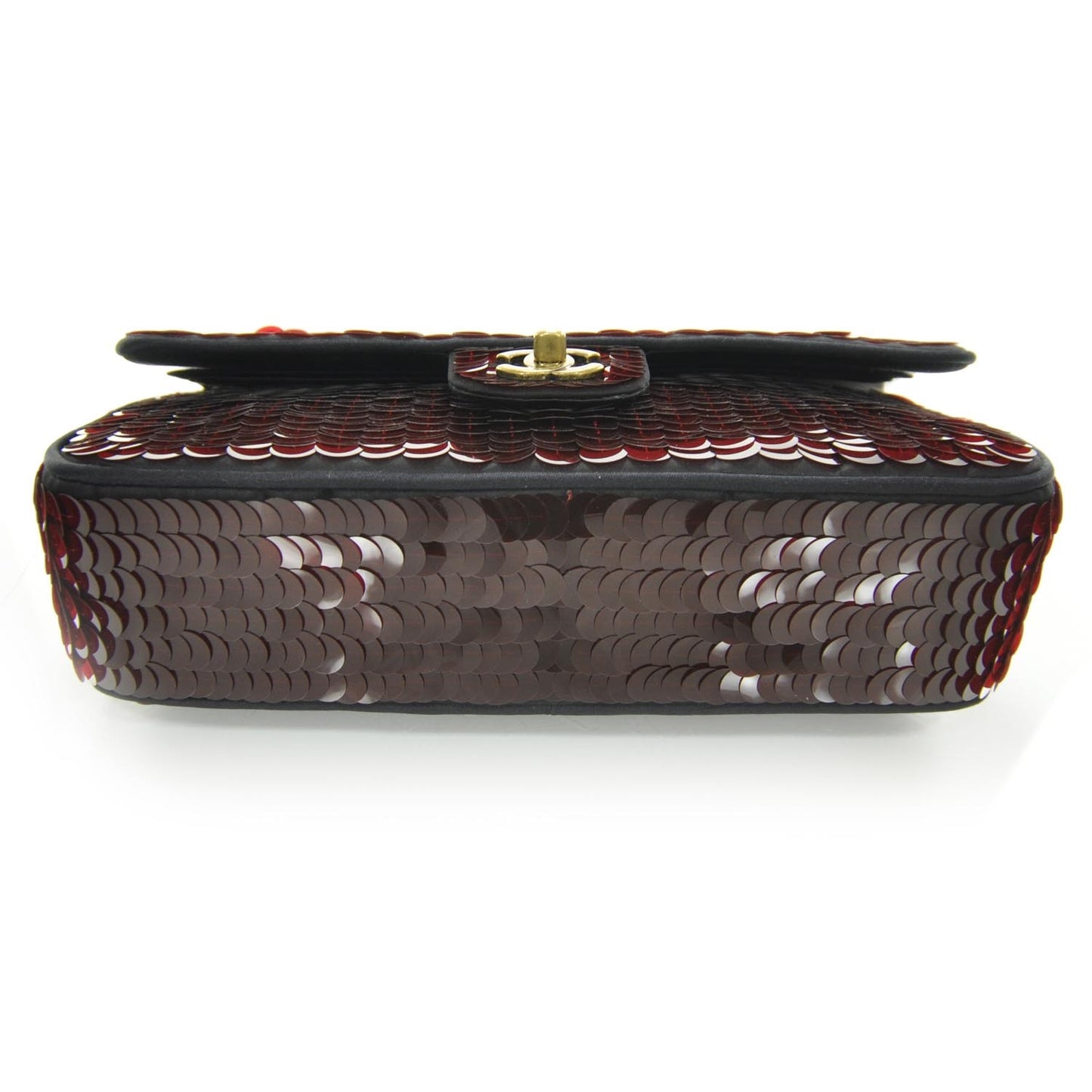 Sequin Paillette Paris Moscou Medium Flap