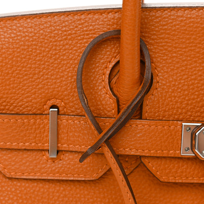 Hermes Togo Birkin 30 Orange 12 of 15