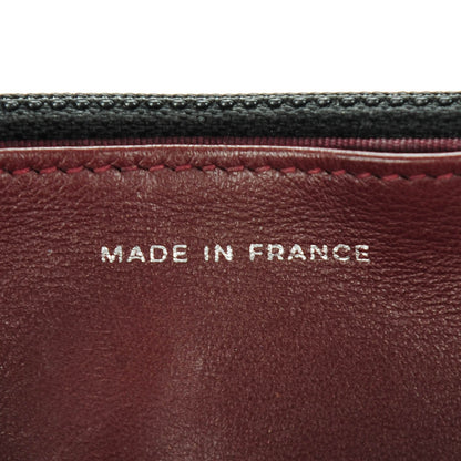 Chanel Lambskin Quilted Wallet On Chain WOC Black 7 of 9