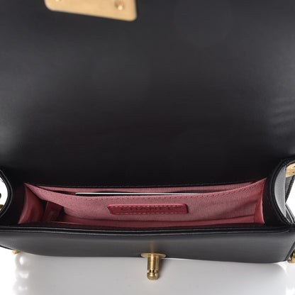 Chanel Calfskin Chevron Embroidered Boy By The Sea Flap Waist Belt Bag Black 5 of 8