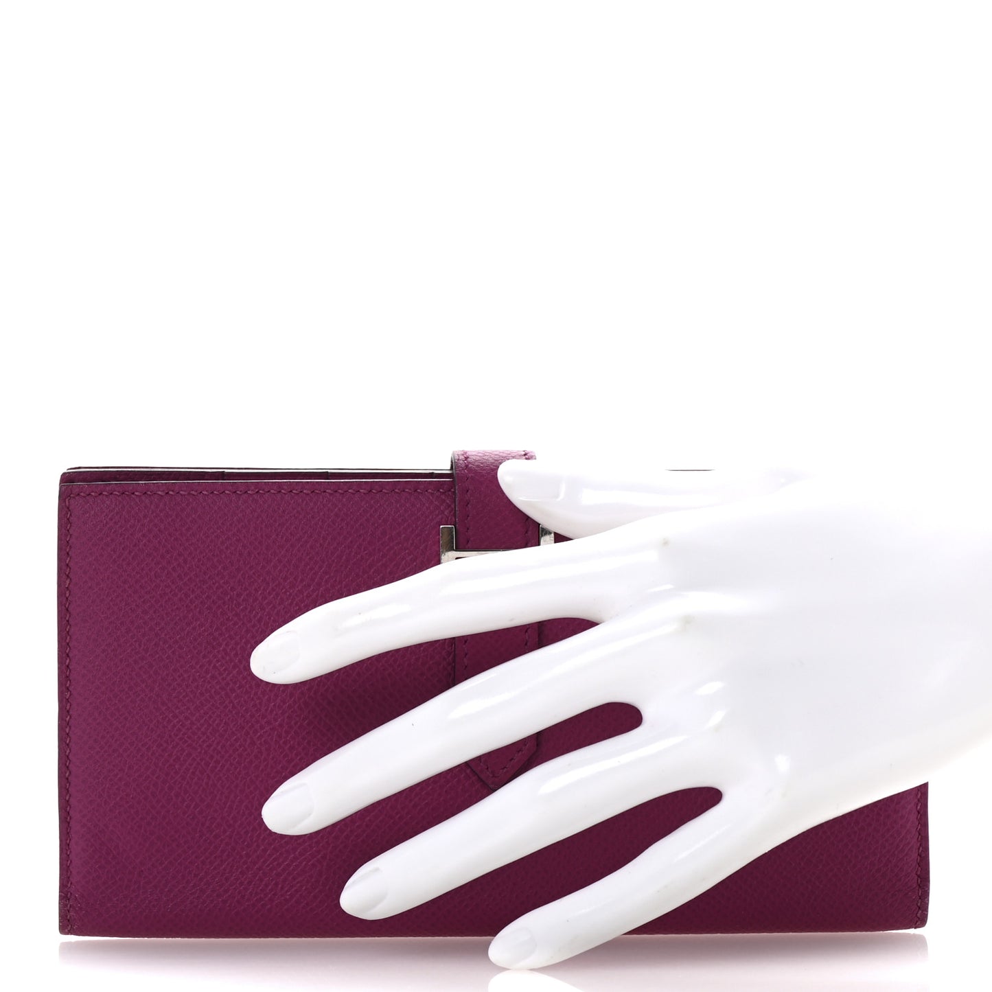 Epsom Bearn Gusset Wallet Rose Pourpre