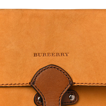 Burberry Suede Fringe Large Belgrove Bucket Bag Yellow 6 of 22