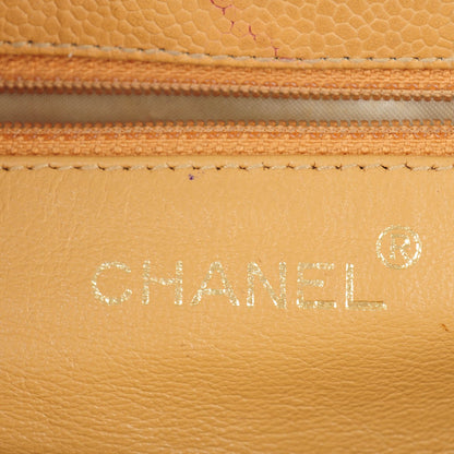 Chanel Caviar Shoulder Bag Beige 6 of 11