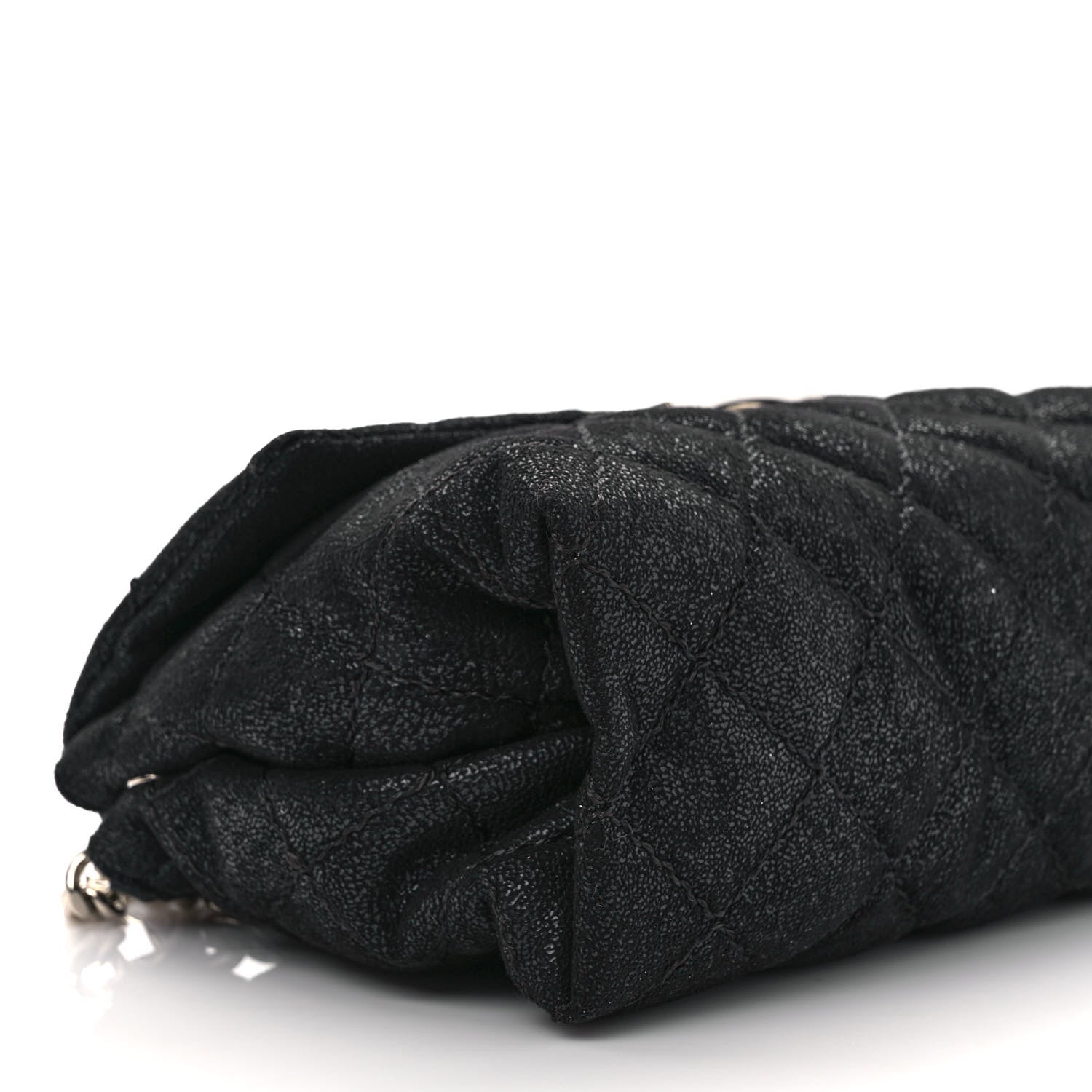 Stella McCartney Shaggy Deer Quilted Small Beckett Chain Shoulder Bag Black 8 of 9