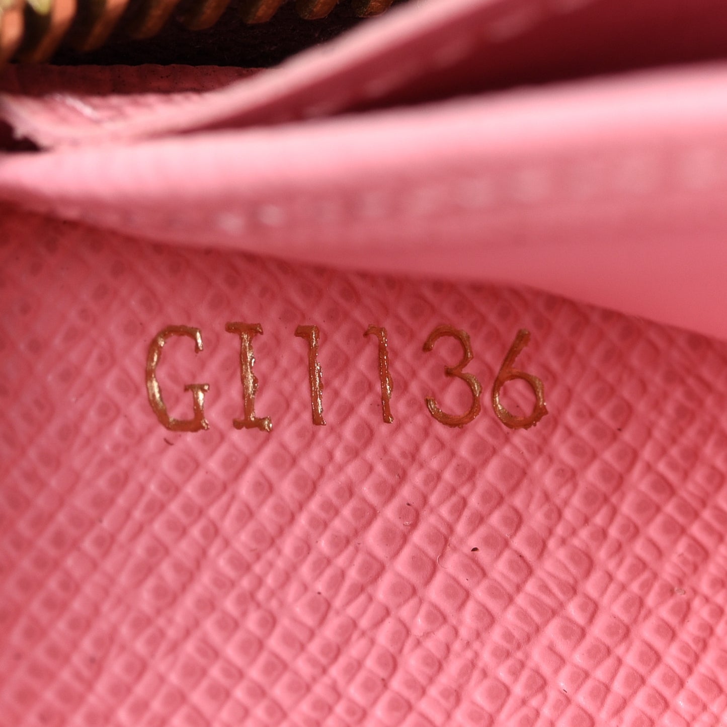 Monogram Jungle Dots Zippy Wallet Sugar Pink Poppy
