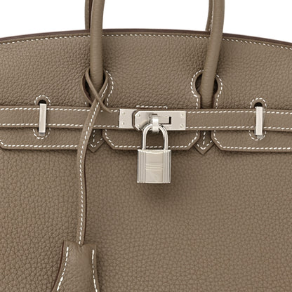 Hermes Togo Birkin 25 Etoupe 8 of 12