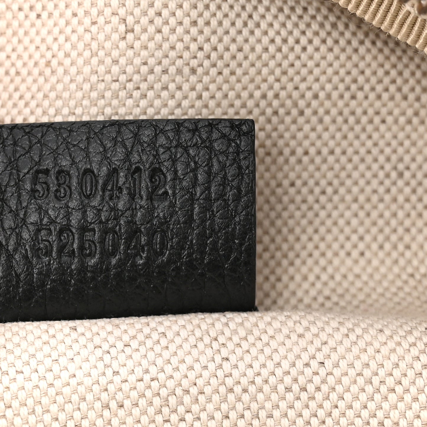 Grained Calfskin Logo Belt Bag Black