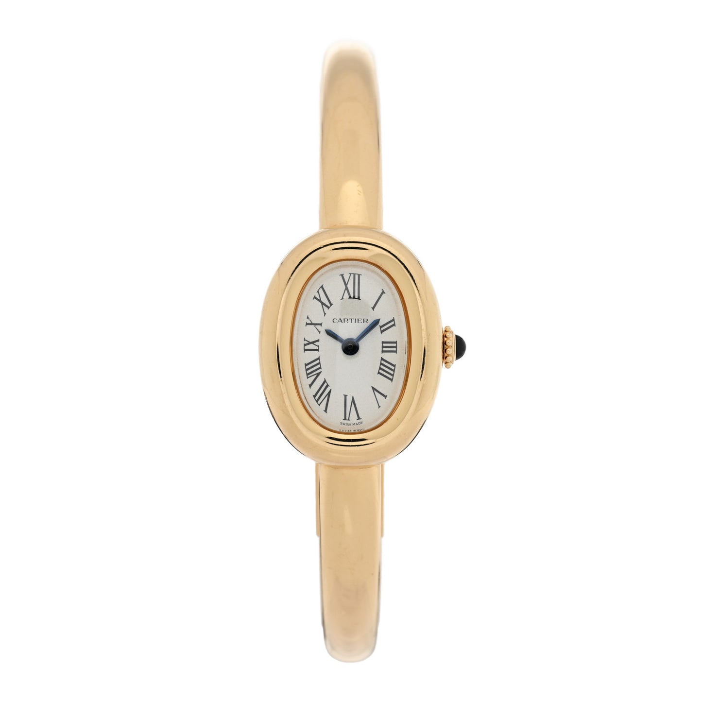 18K Yellow Gold 19mm Baignoire Quartz Watch