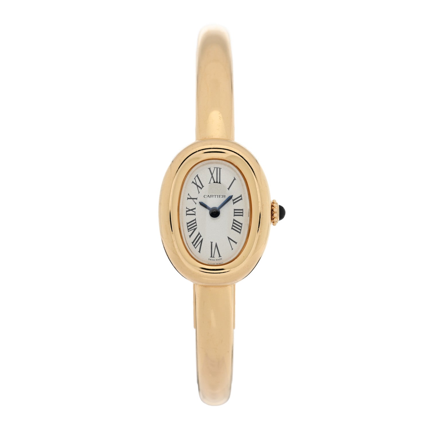 Cartier 18K Yellow Gold 19mm Baignoire Quartz Watch 1 of 5