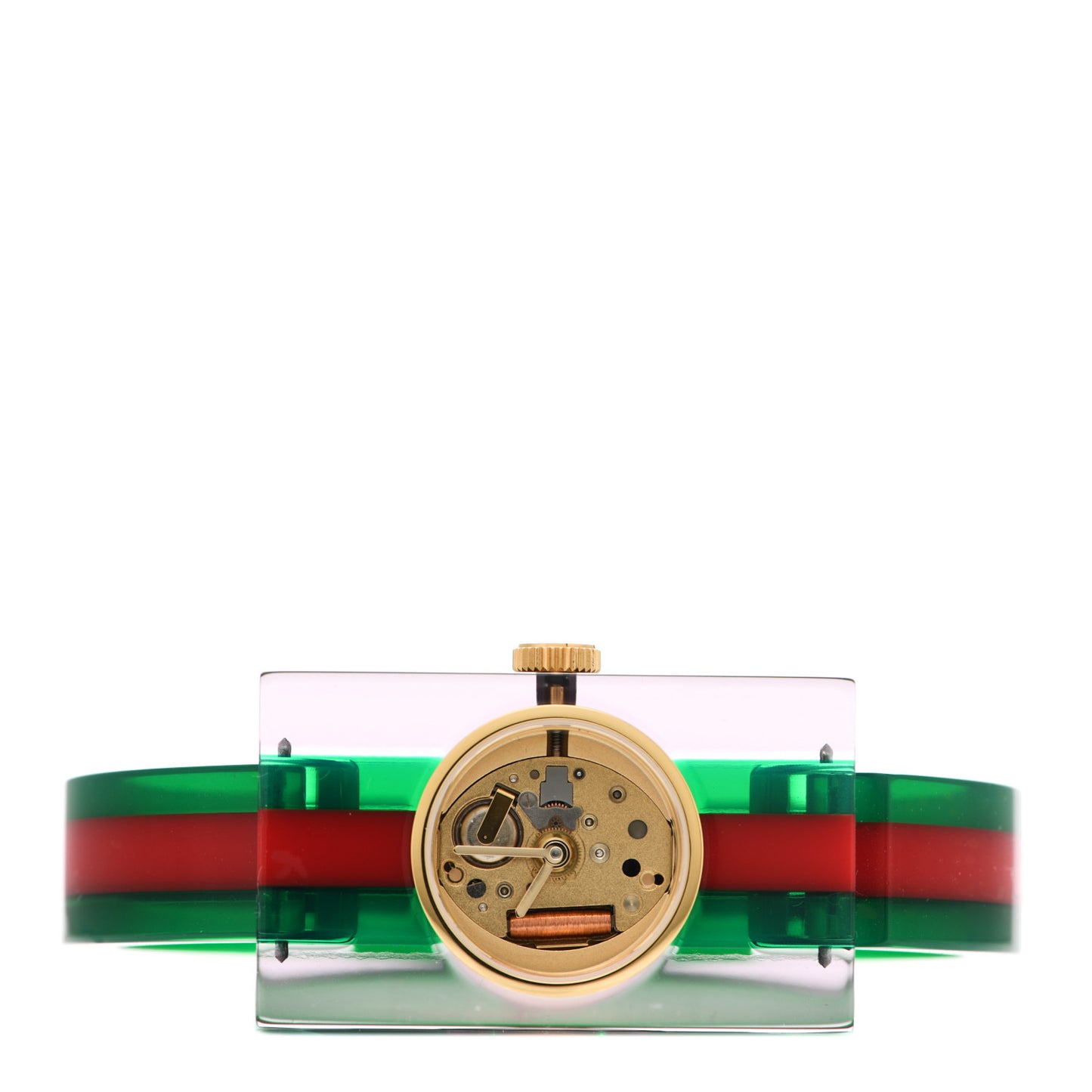Stainless Steel Plexiglass 24mm Quartz Watch
