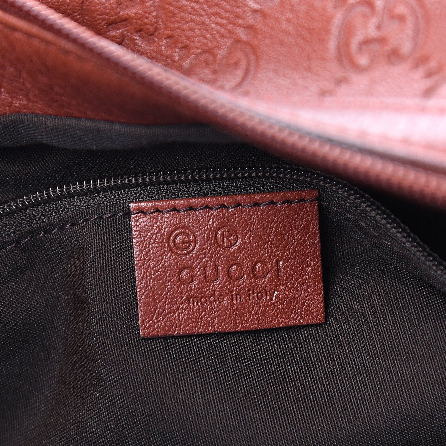 Gucci Guccissima Large Bamboo D-Ring Hobo Burgundy 5 of 9