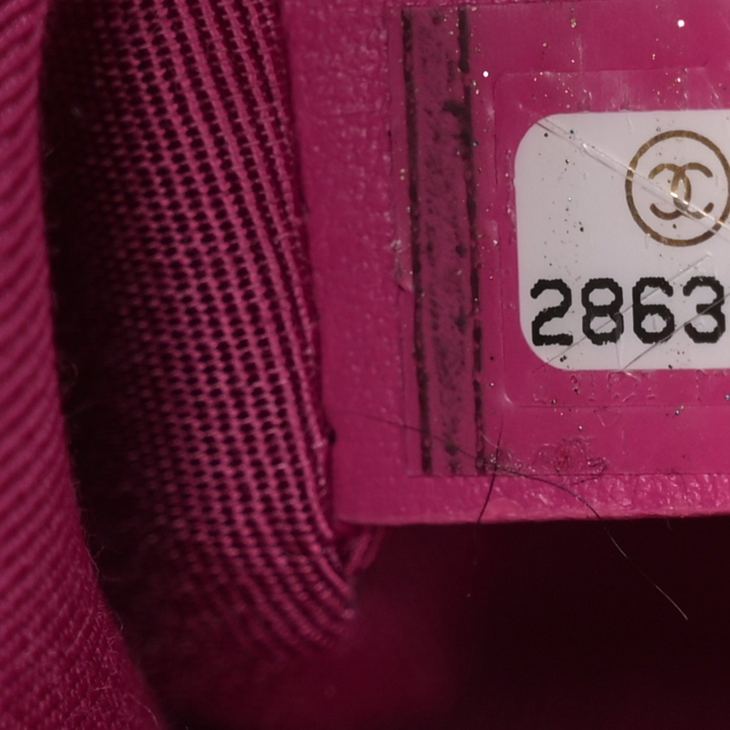 Aged Calfskin Quilted Small Gabrielle Hobo Fuchsia