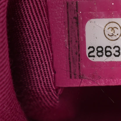Chanel Aged Calfskin Quilted Small Gabrielle Hobo Fuchsia 7 of 10