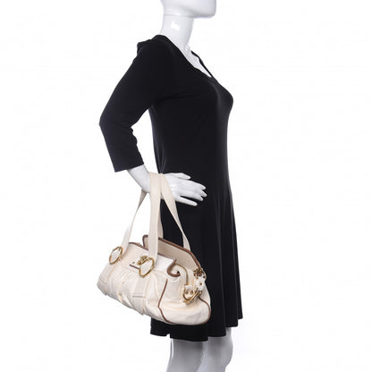 Marc Jacobs Calfskin Bal Harbour Satchel Eggshell 2 of 18
