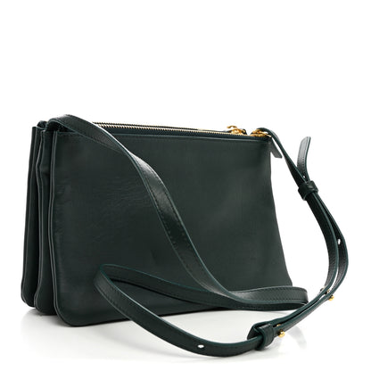 Celine Lambskin Small Trio Crossbody Bag Amazone 3 of 9