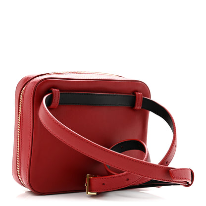 Saint Laurent Lambskin Matelasse Vicky Monogram Belt Bag Eros Red 3 of 11