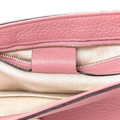 Gucci Pebbled Calfskin Medium Soho Flap Crossbody Pink 6 of 9