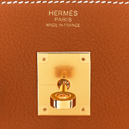 Hermes Togo Swift Canvas 3 in 1 Birkin 30 Gold 7 of 14