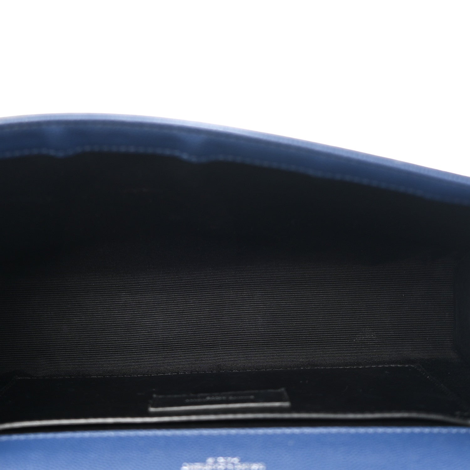 Saint Laurent Grain De Poudre Medium Classic Monogram Kate Satchel Blue Clair 5 of 10
