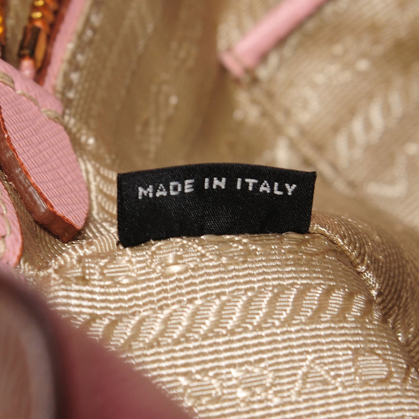 Saffiano Lux Small Tote Orchidea Talco