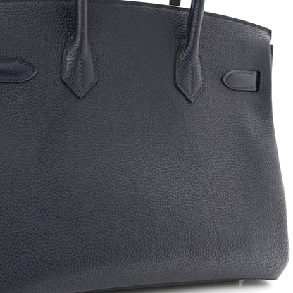 Hermes Togo Birkin 30 Bleu Nuit 11 of 11