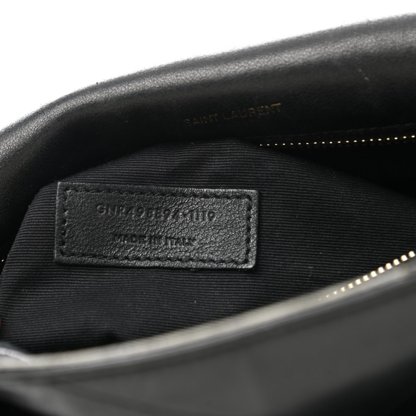 Lambskin Matelasse Monogram Medium Niki Chain Satchel Black
