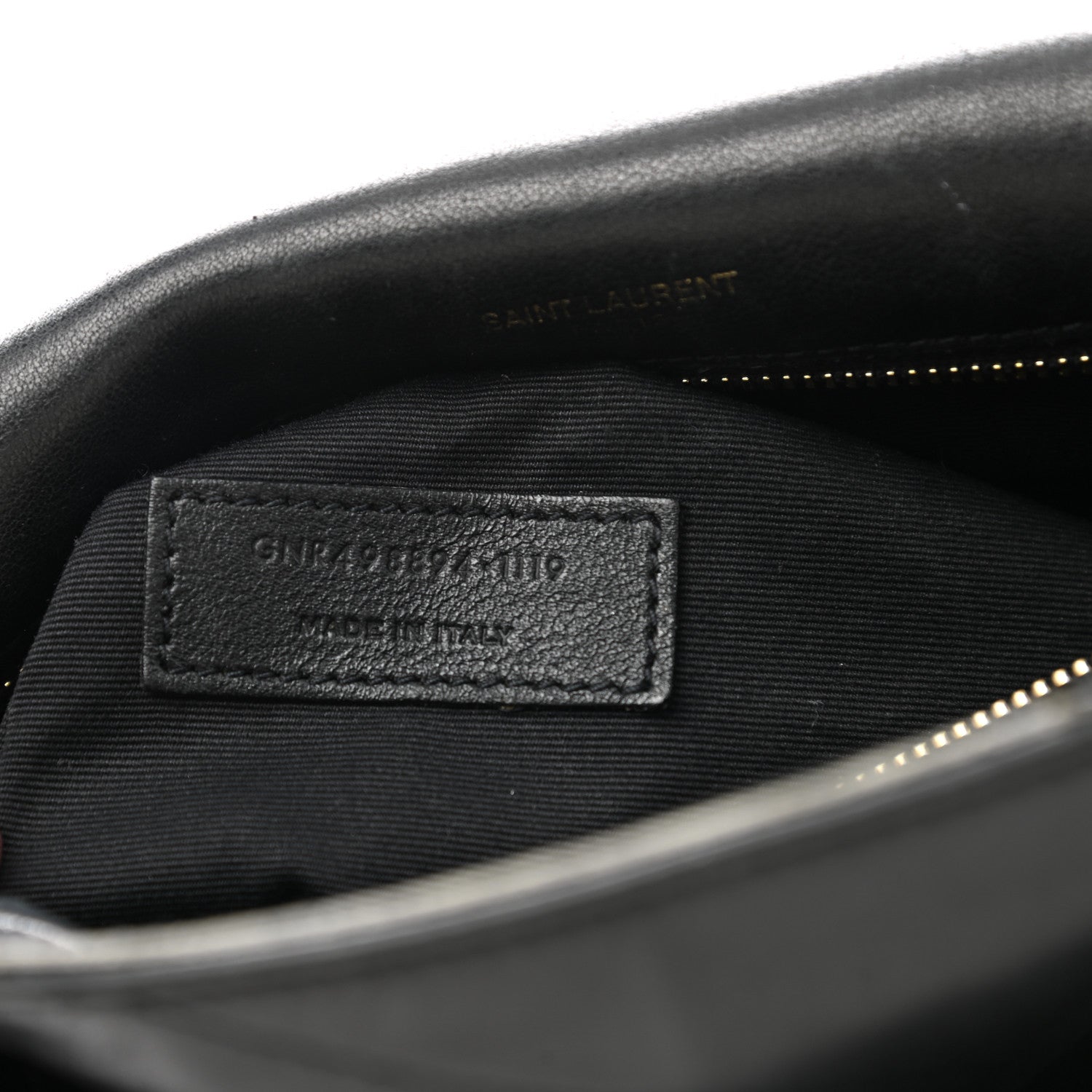 Saint Laurent Lambskin Matelasse Monogram Medium Niki Chain Satchel Black 7 of 11