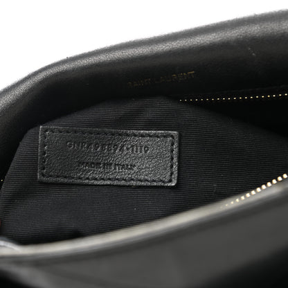 Saint Laurent Lambskin Matelasse Monogram Medium Niki Chain Satchel Black 7 of 11