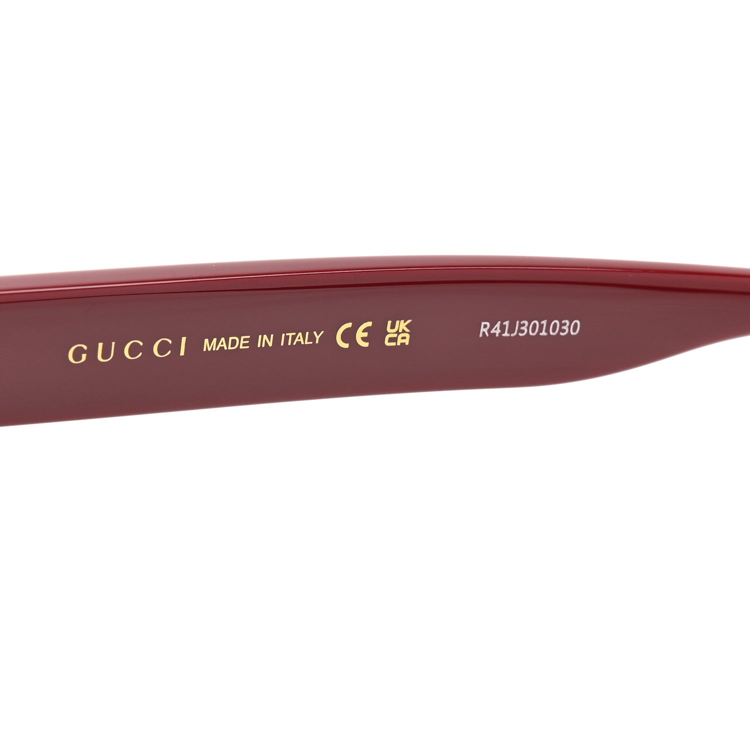 Gucci Acetate Square Frame Sunglasses GG1338SK Red 6 of 7