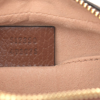 Gucci New Denim GG Monogram Dollar Calfskin Mini Ophidia Shoulder Bag Blue Tea Cuir Epilog 9 of 10