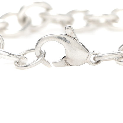 Tiffany Sterling Silver Heart Tag Charm Bracelet 4 of 4