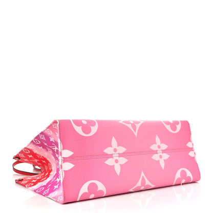 Louis Vuitton Monogram Escale Onthego GM Rouge 4 of 9