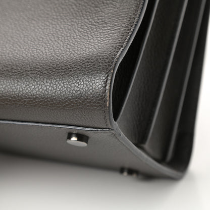 Saint Laurent Grained Calfskin Small Sac De Jour Coal 10 of 13