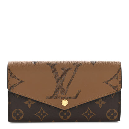 Louis Vuitton Reverse Monogram Giant Sarah Wallet 1 of 7