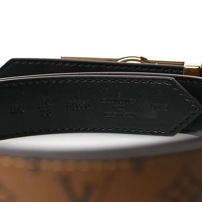 Louis Vuitton Monogram 25mm Dauphine Reversible Belt 70 28 Black 7 of 8