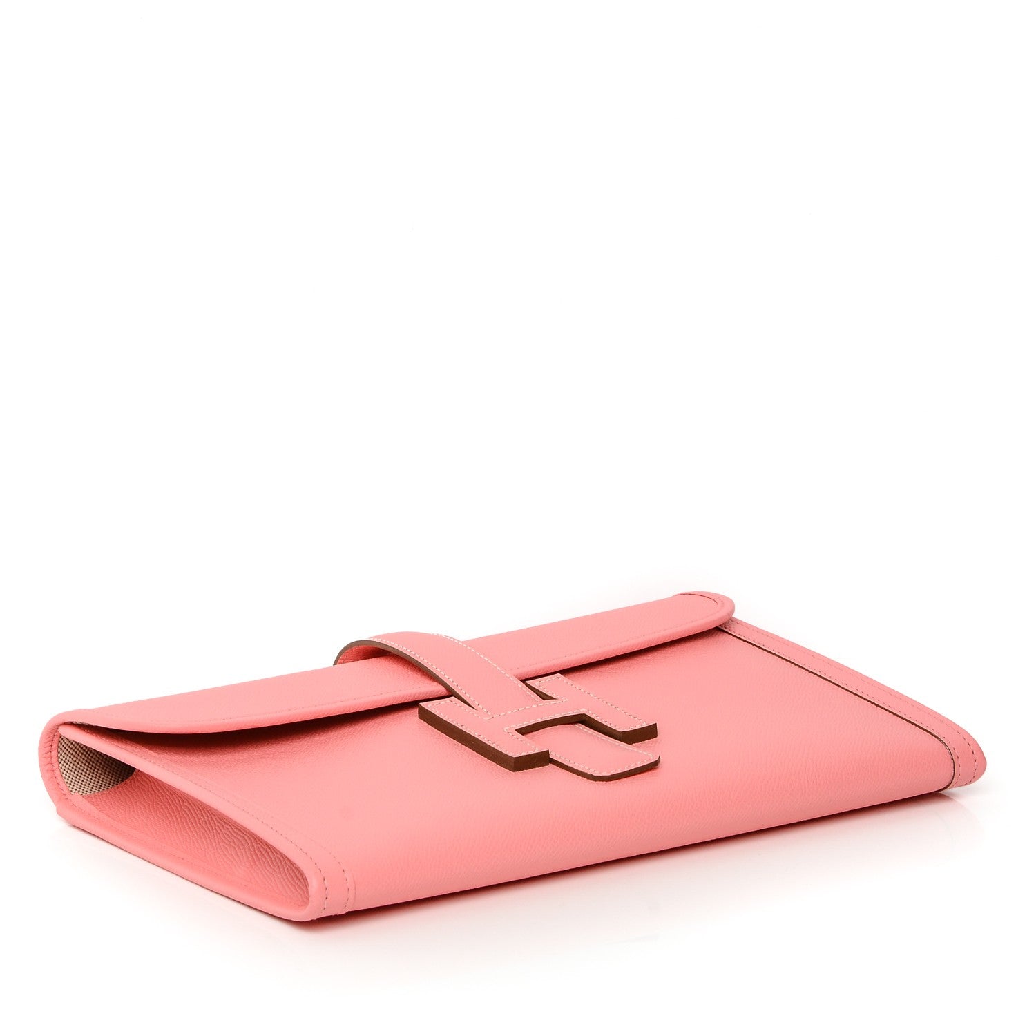 Hermes Epsom Jige PM Clutch Rose Confetti 4 of 7