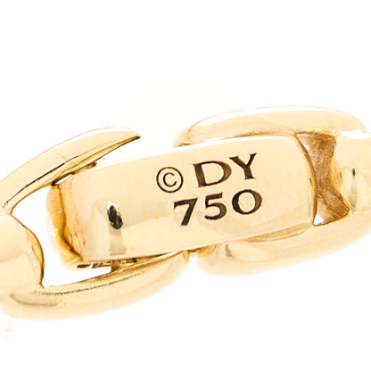 David Yurman 18K Yellow Gold Diamond Pave Cross Bracelet 3 of 3