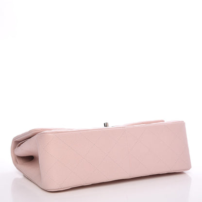 Chanel Caviar Quilted Jumbo Double Flap Light Pink 4 of 8