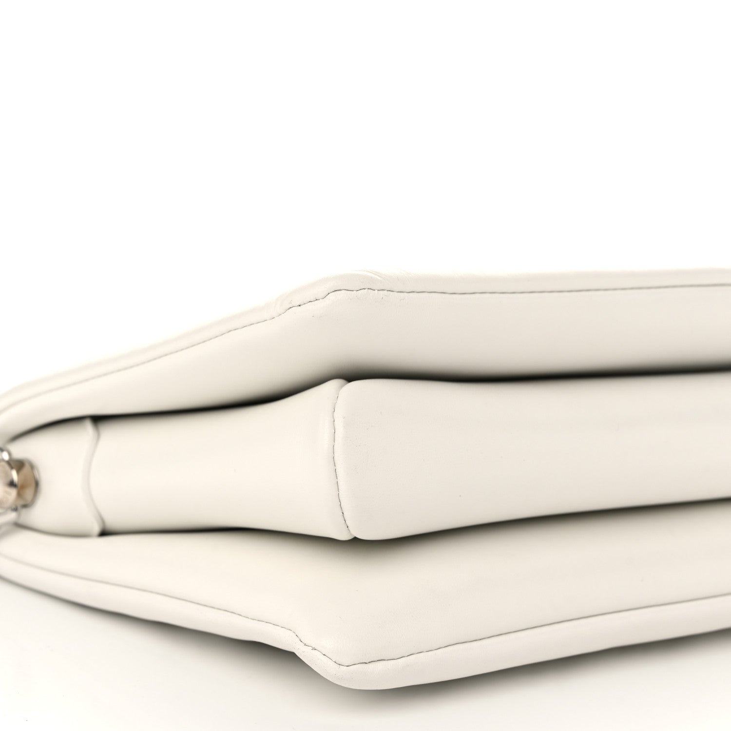 Louis Vuitton LV x YK Lambskin Embossed Monogram Coussin PM White 11 of 12