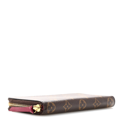 Louis Vuitton Monogram Clemence Wallet Fuchsia 4 of 10