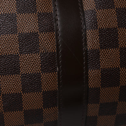 Louis Vuitton Damier Ebene Keepall Bandouliere 55 17 of 23