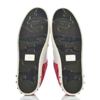 Valentino Garavani Suede Flycrew Sneakers 37 Pink 5 of 17