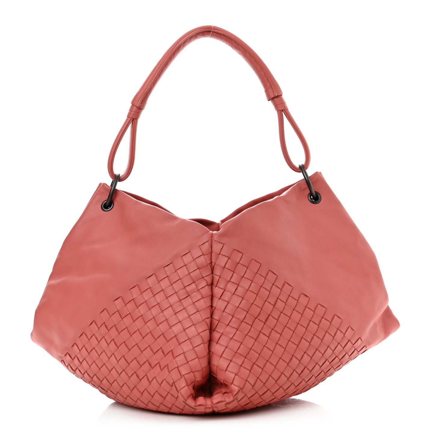 Nappa Intrecciato Aquilone Fortune Cookie Hobo Quarzo