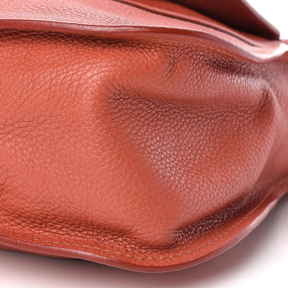 Chloe Calfskin Medium Marcie Satchel Red Bush 9 of 12